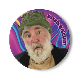 Disco Biscuit! Ceramic Coaster