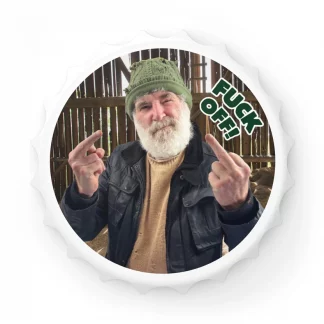 F Off! Fridge Magnet Bottle Opener