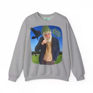 Nosey Shot The Crow! Unisex Crewneck Sweatshirt