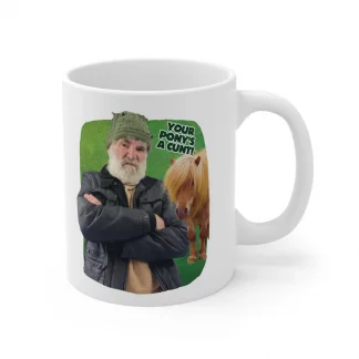 Pony and Pig Ceramic Mug